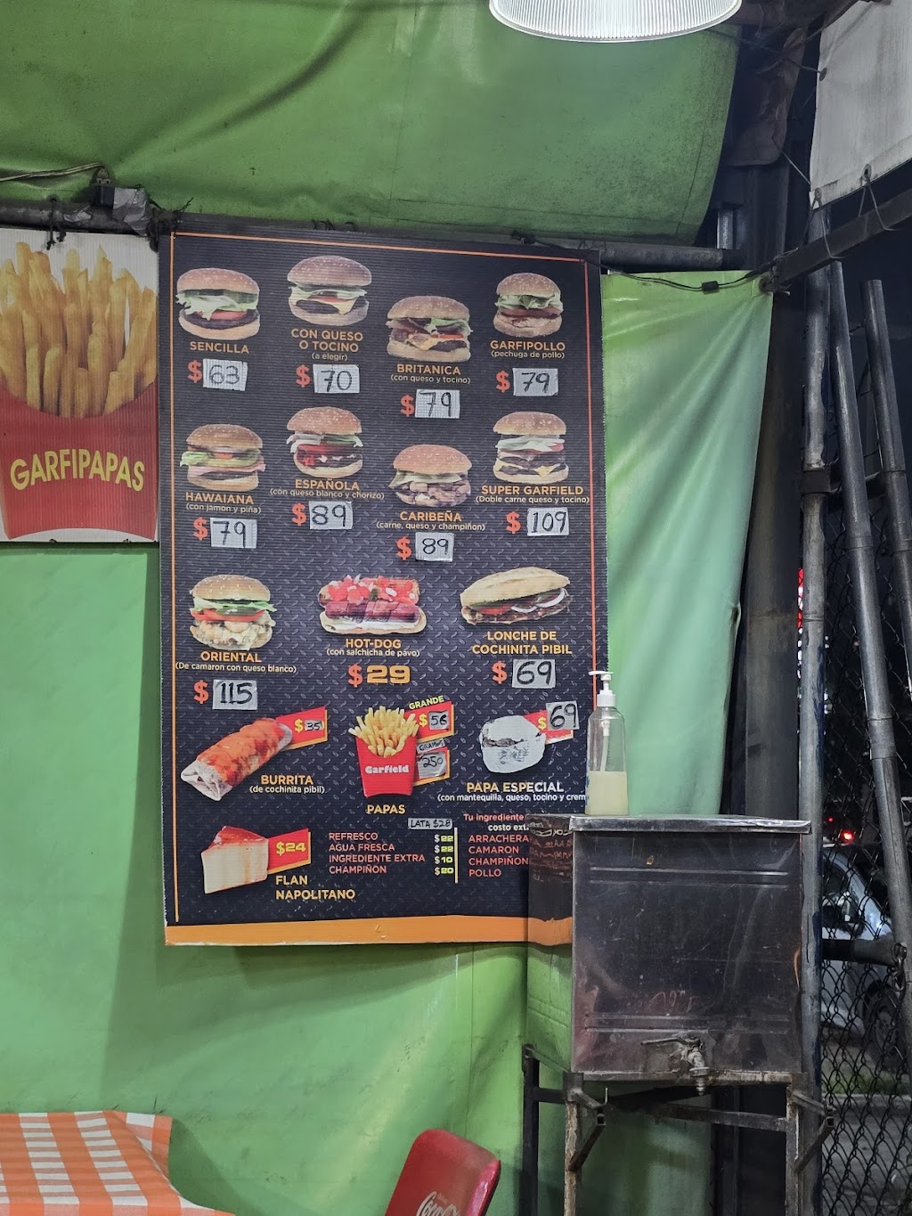 Hamburguesas Garfield