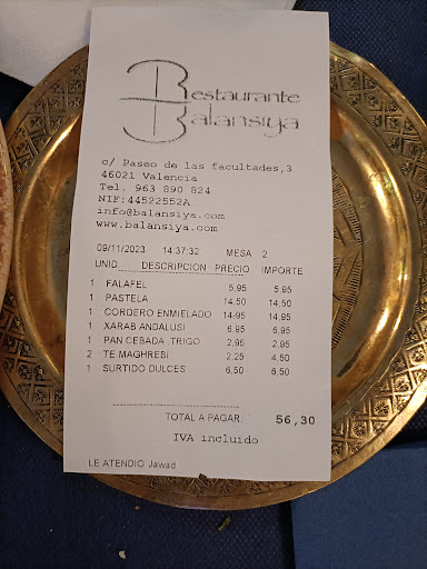Reataurante Balansiya