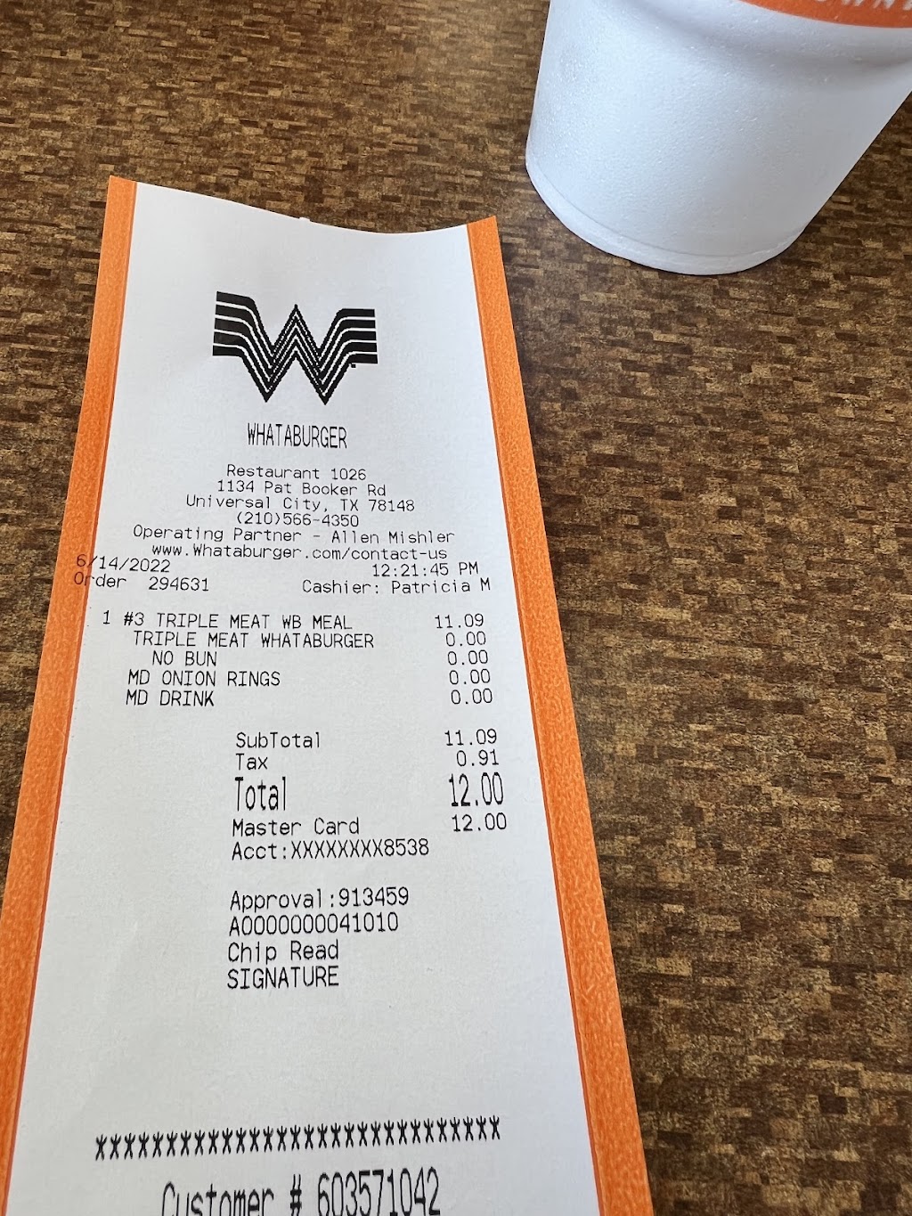 Whataburger, Universal City, CA