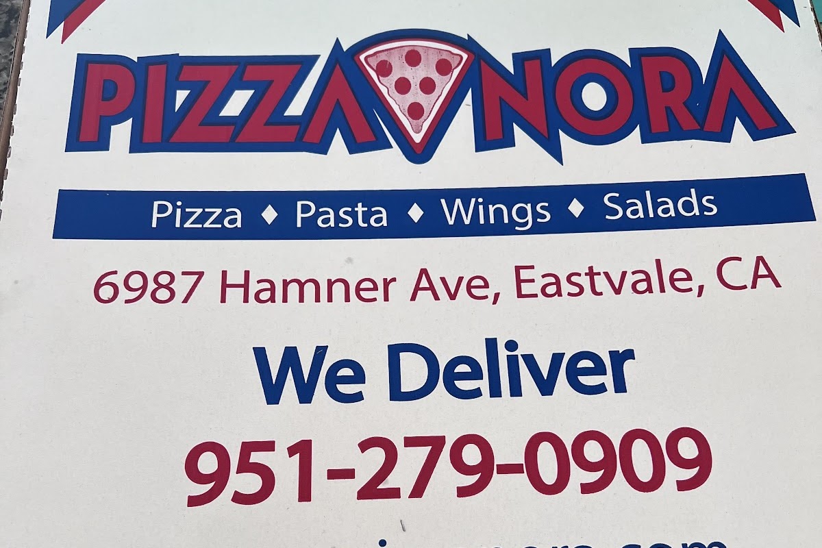 Pizza Nora, Hamner Ave., CA