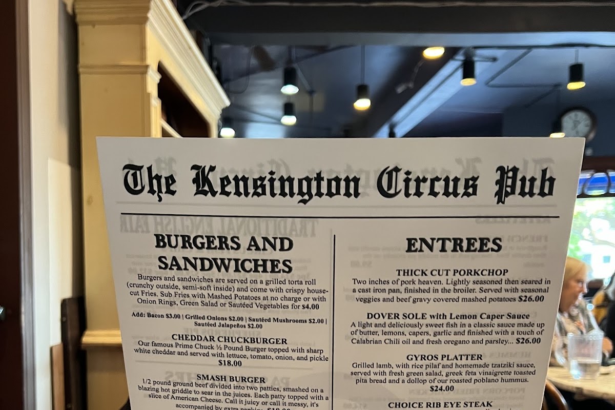 Kensington Circus Pub, Kensington, CA