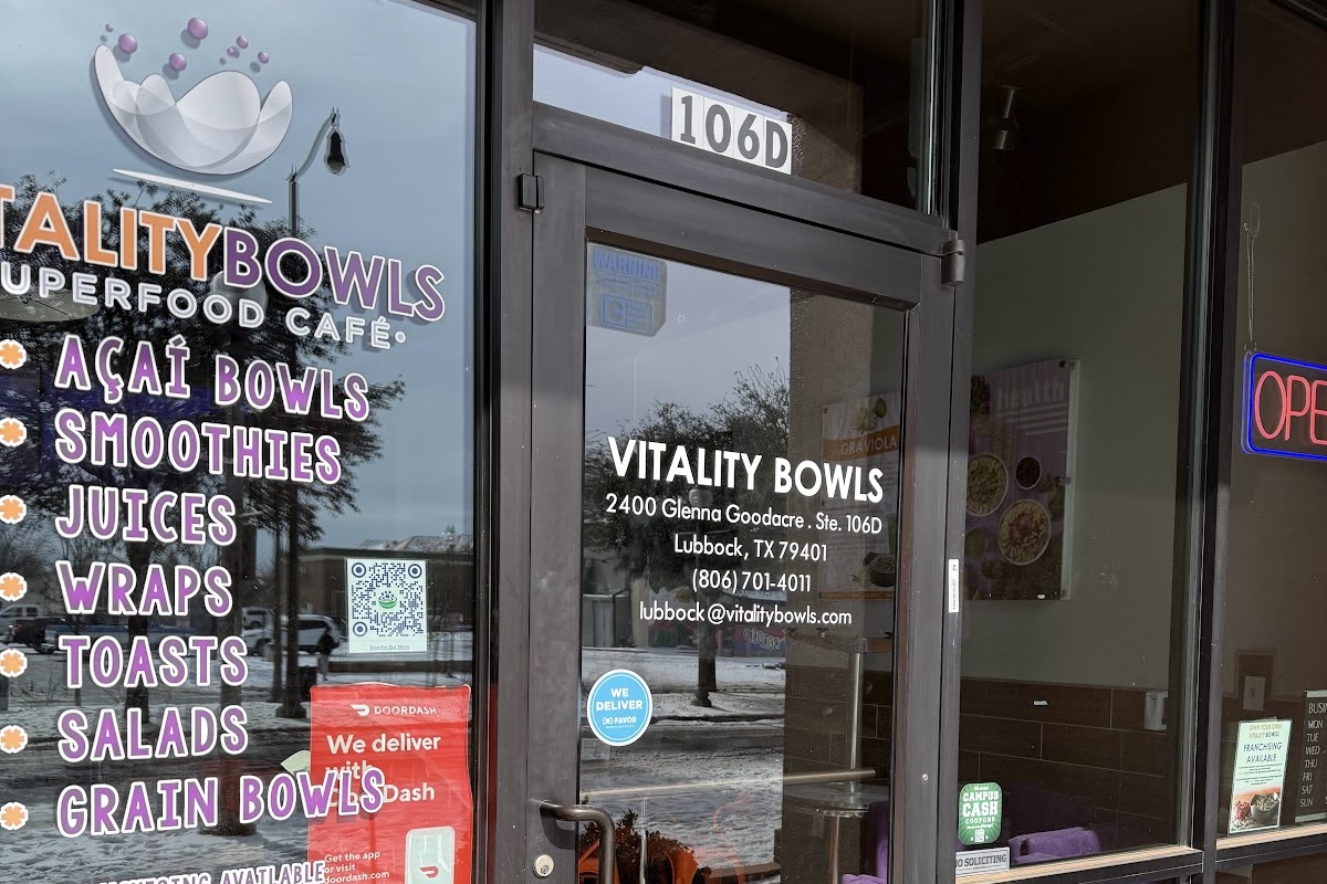 Vitality Bowls, Lubbock, TX