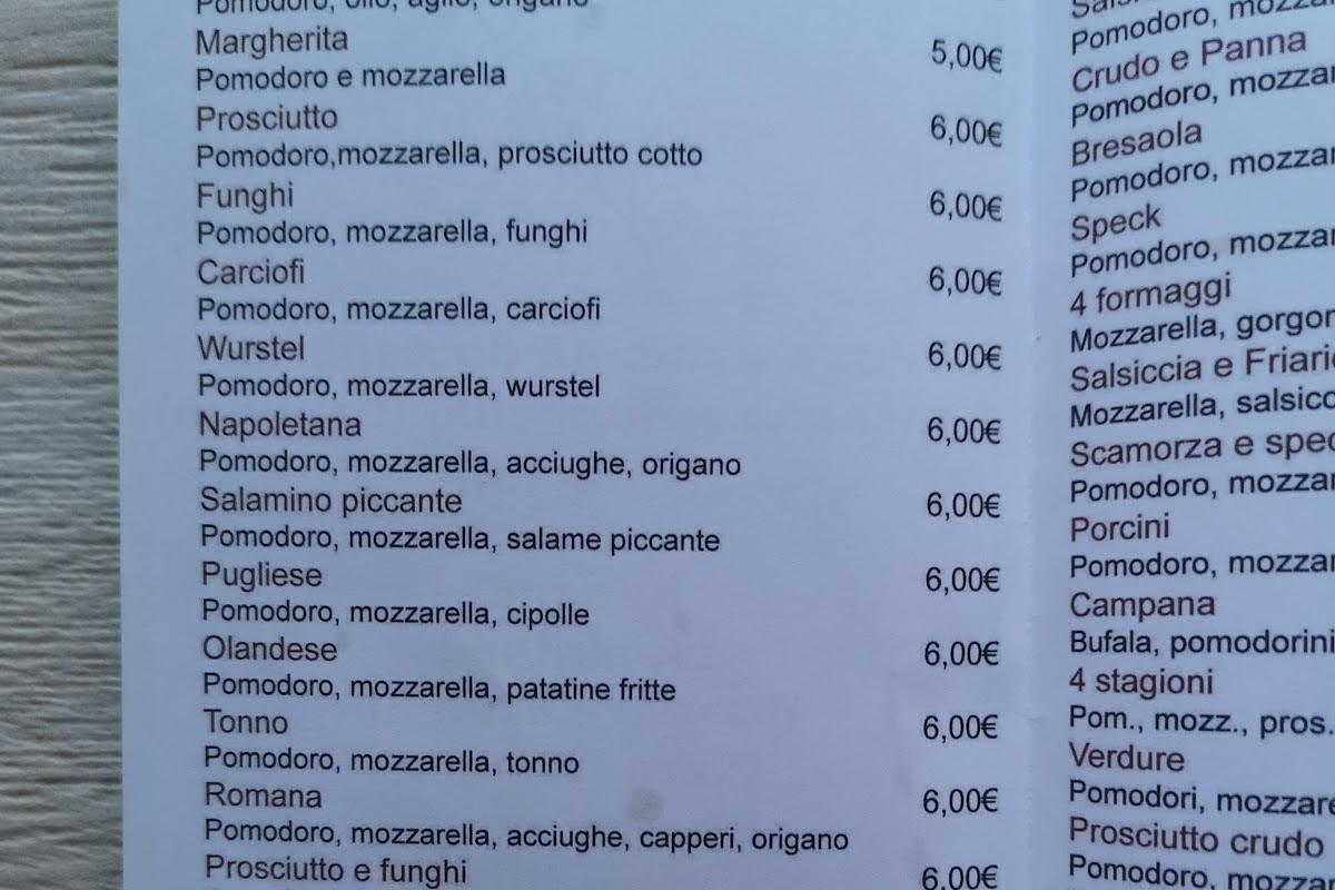 Pizzeria Napoletana, Via Alessandro Lamarmora