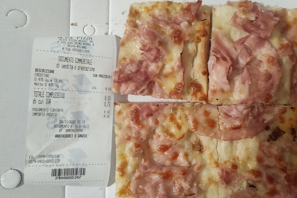 Alice Pizza Miani