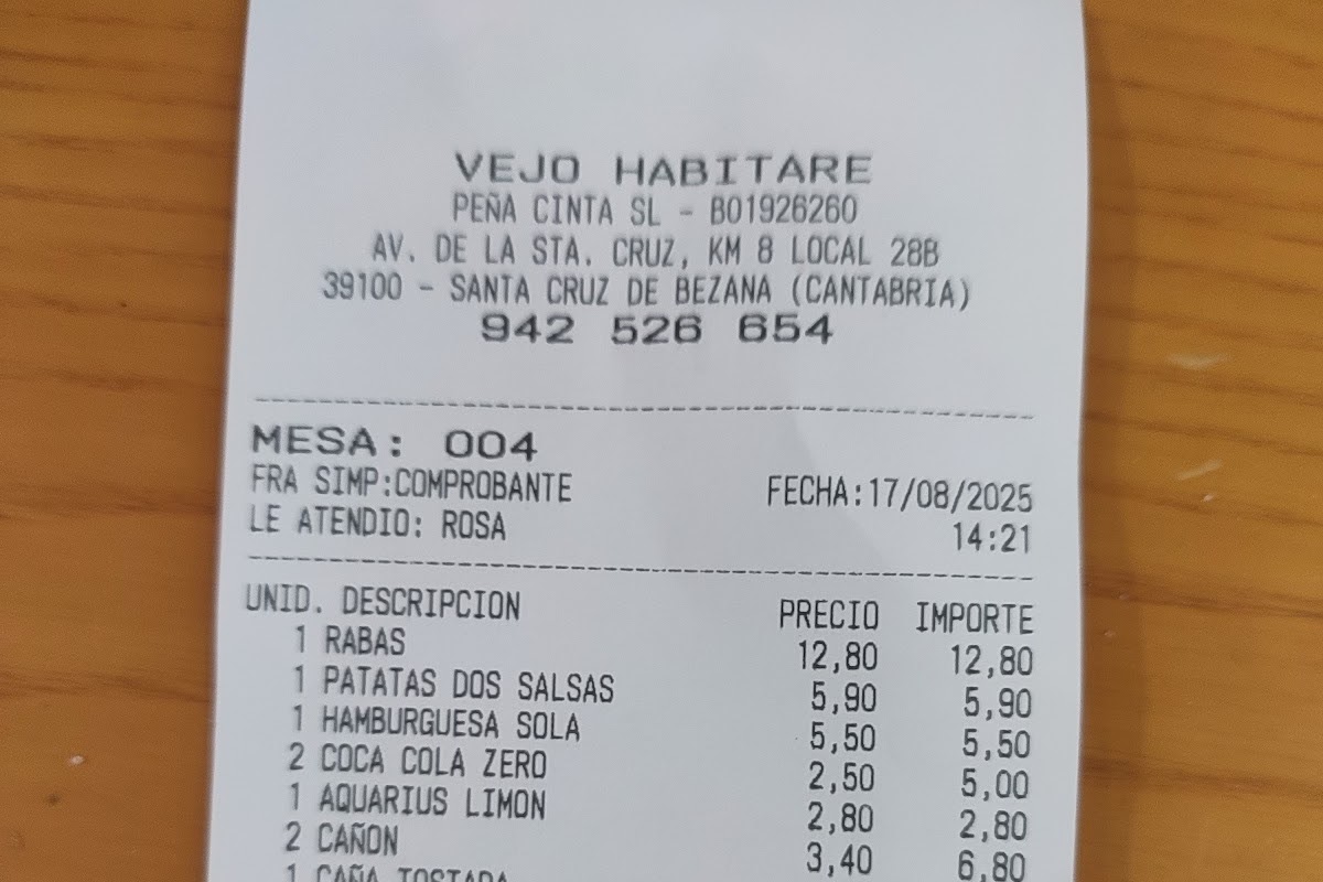Cafetería Vejo Habitare