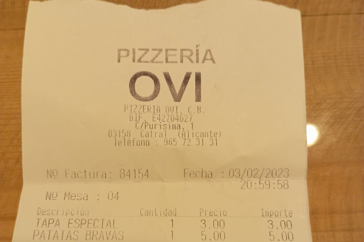 Pizzería Ovi