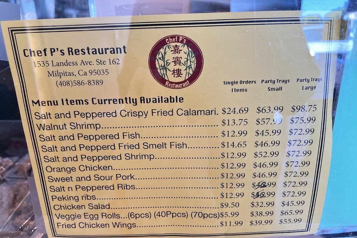 Chef P's at Seafood City, Milpitas, CA