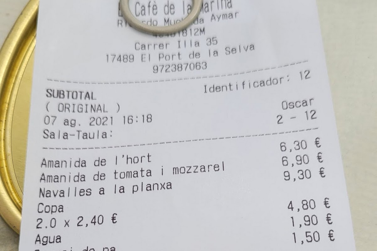 El café de la marina