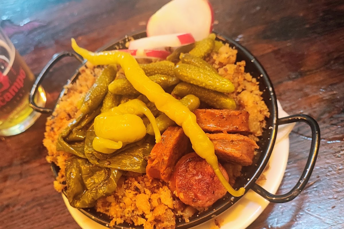 La esquina de la tapa