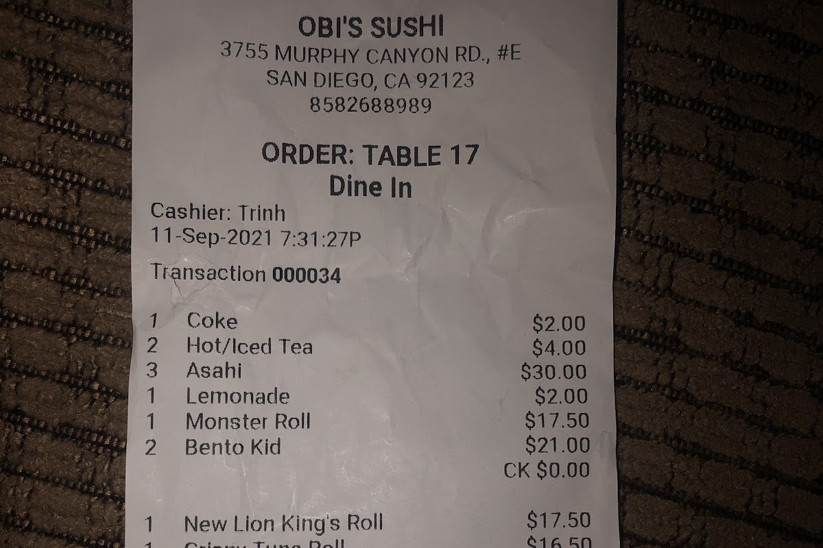 Obi's Sushi