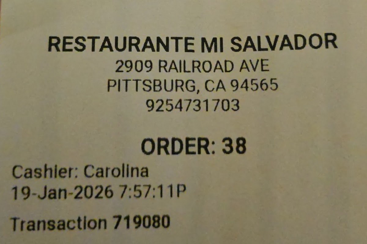 Mi Salvador Restaurante, Pittsburgh, CA