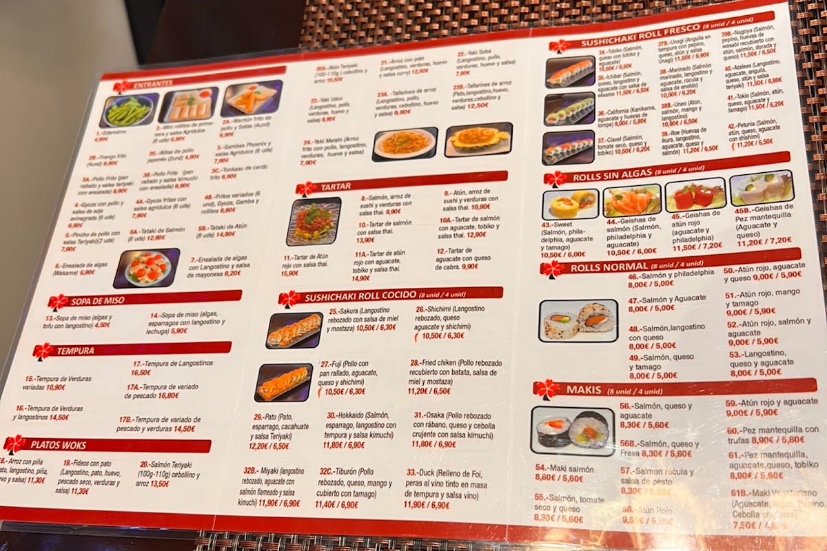 Sushi Chaki Japonés