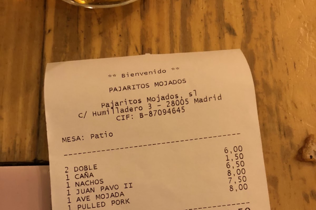 Pajaritos Mojados