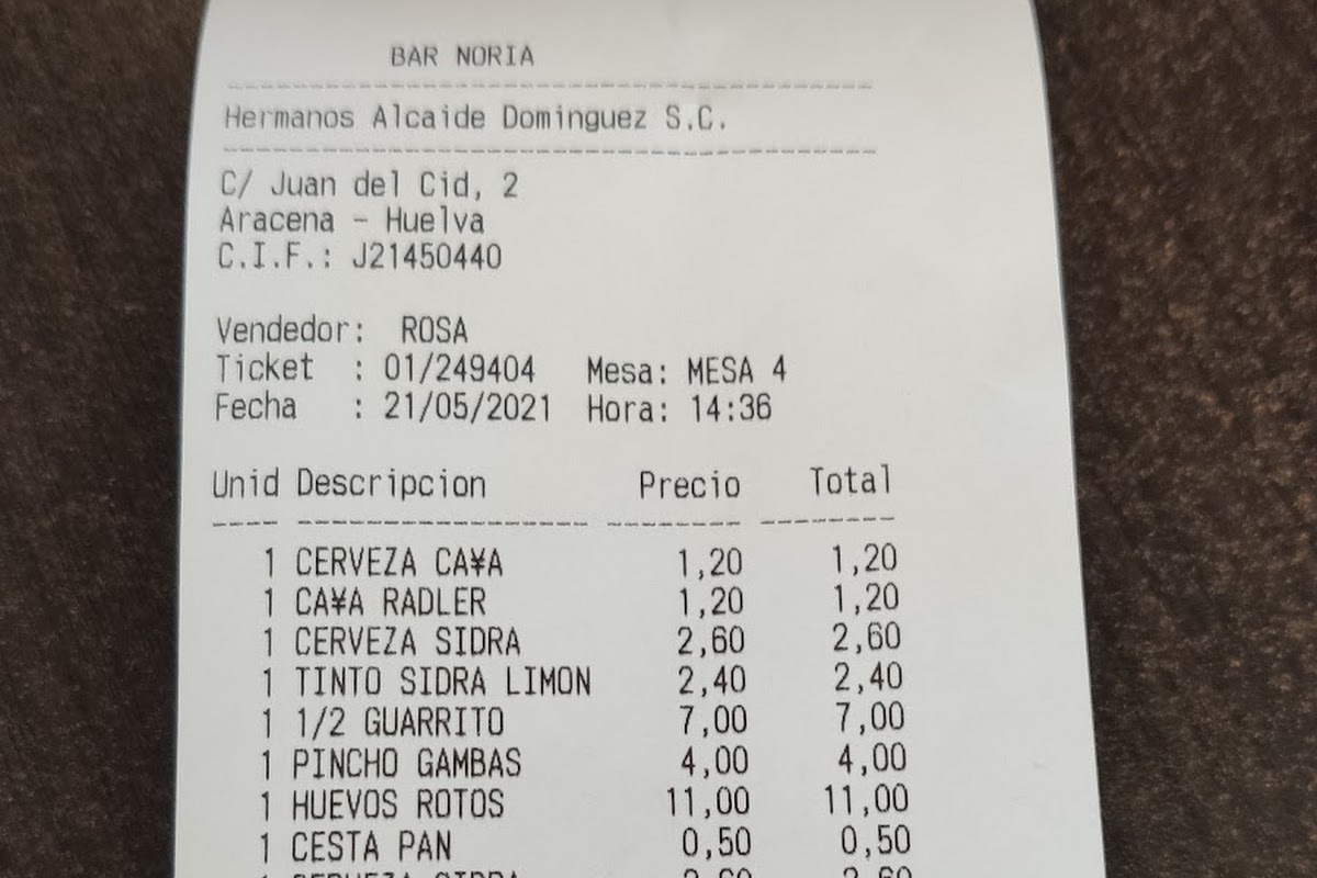 Bar Noria Tapas