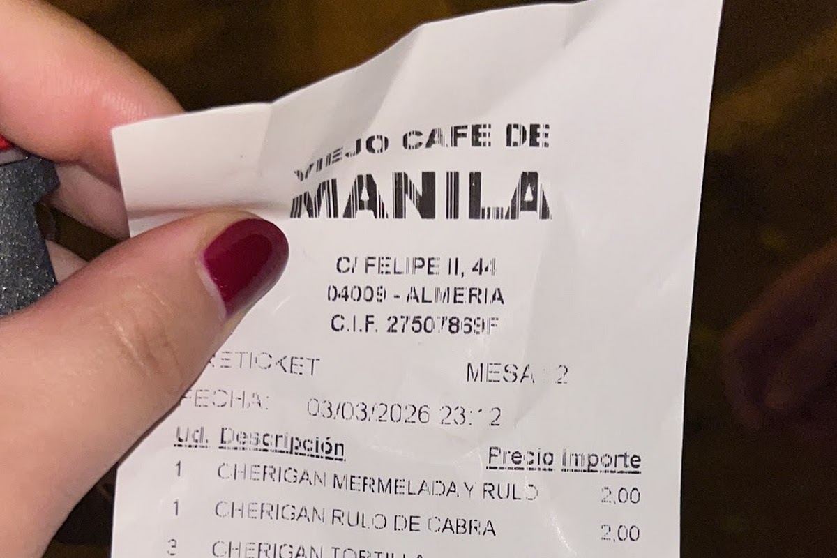 Viejo café de Manila