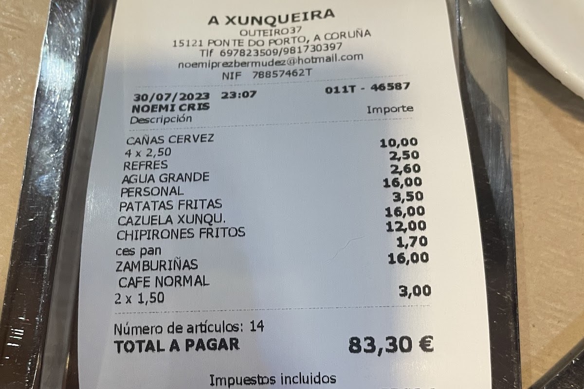 Pizzaría A Xunqueira