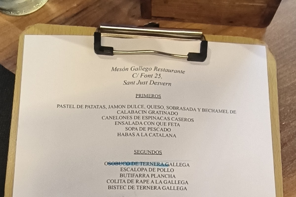 Mesón Gallego