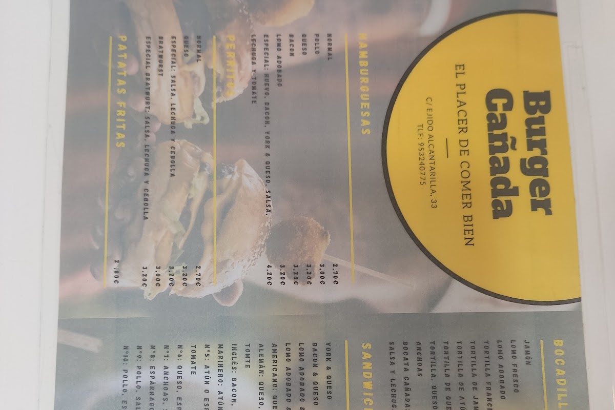 Burger Cañada