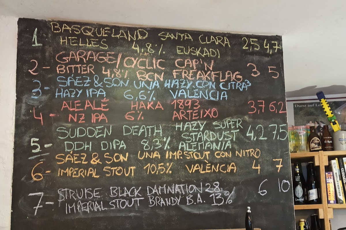 Señor Lúpulo. Despacho de cervezas