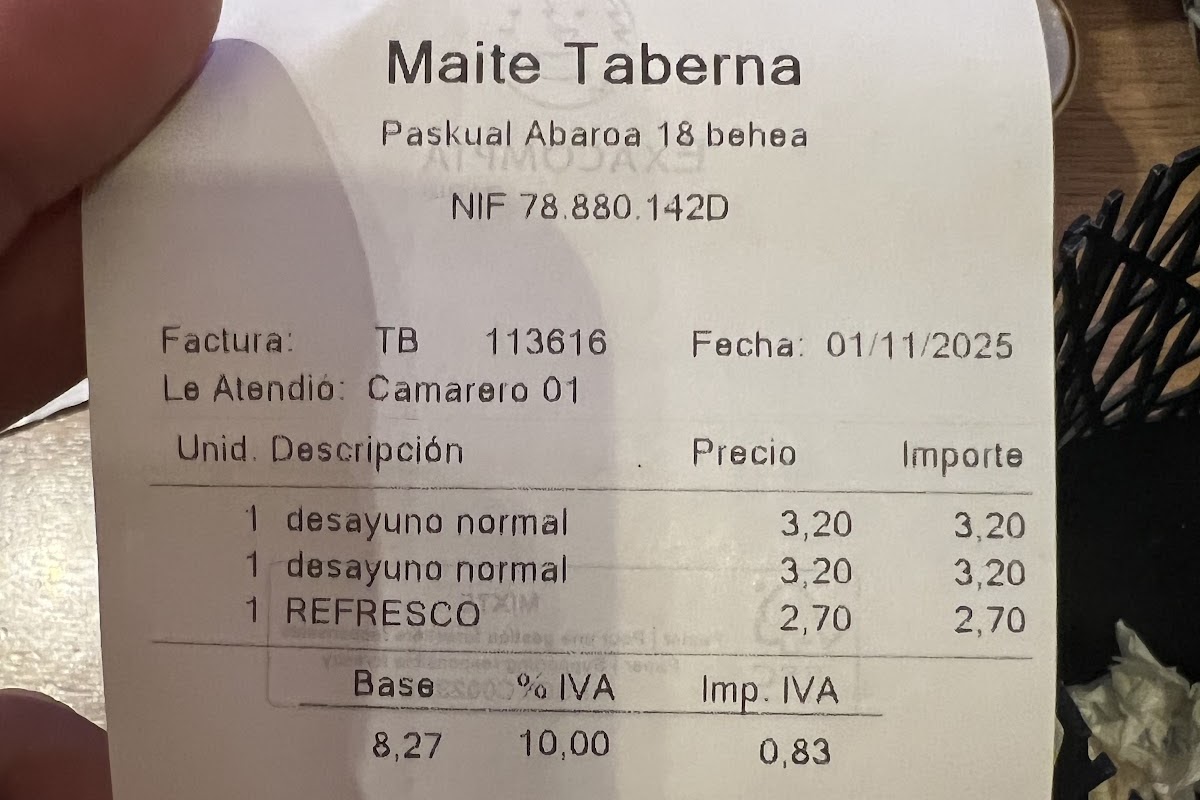 Bar Kafe, Mendexa