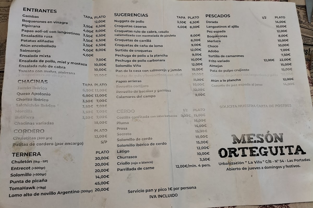Mesón Orteguita