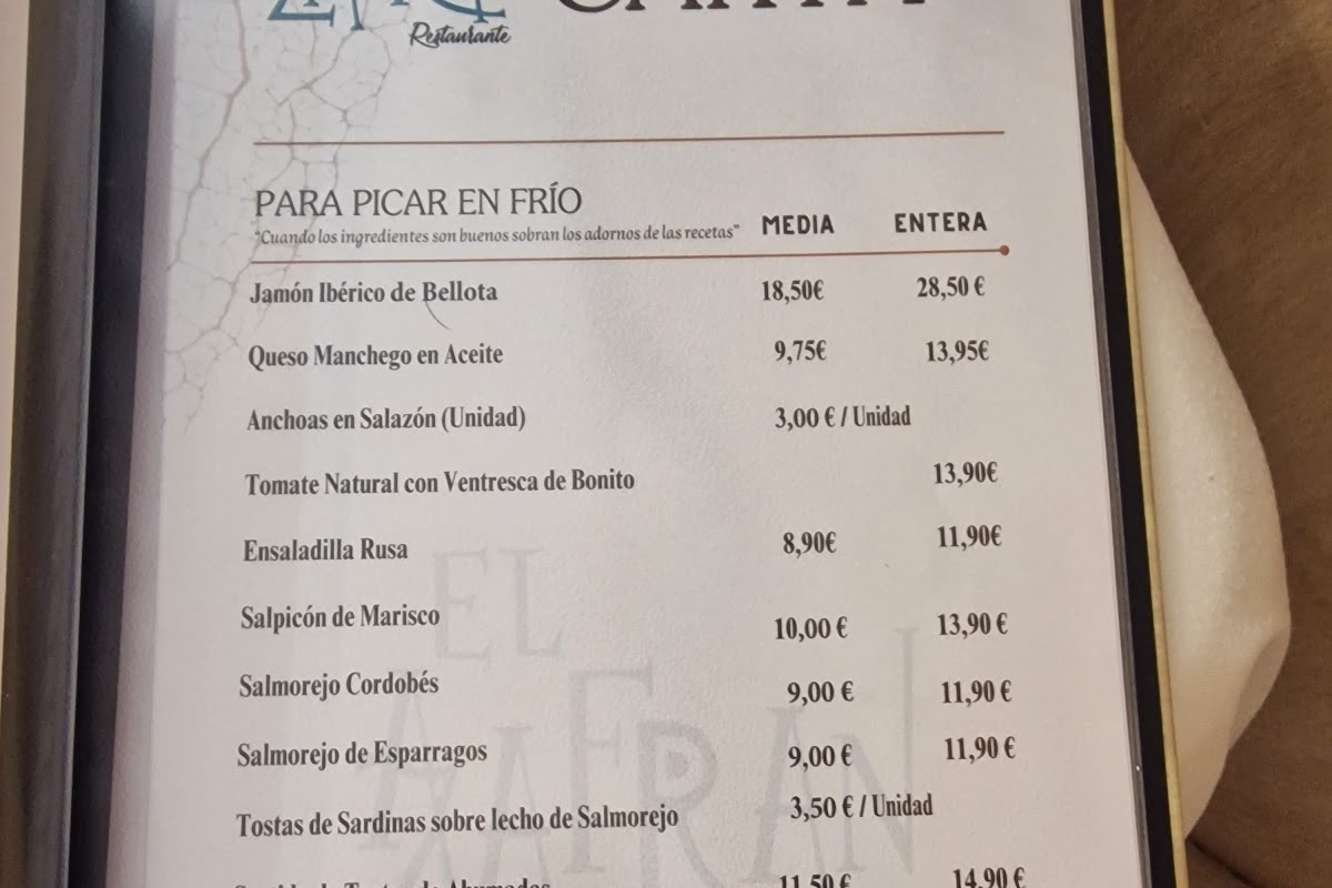 El Azafrán