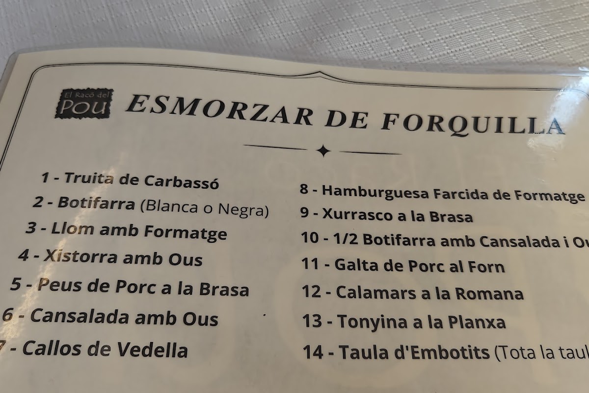El Racó del Pou