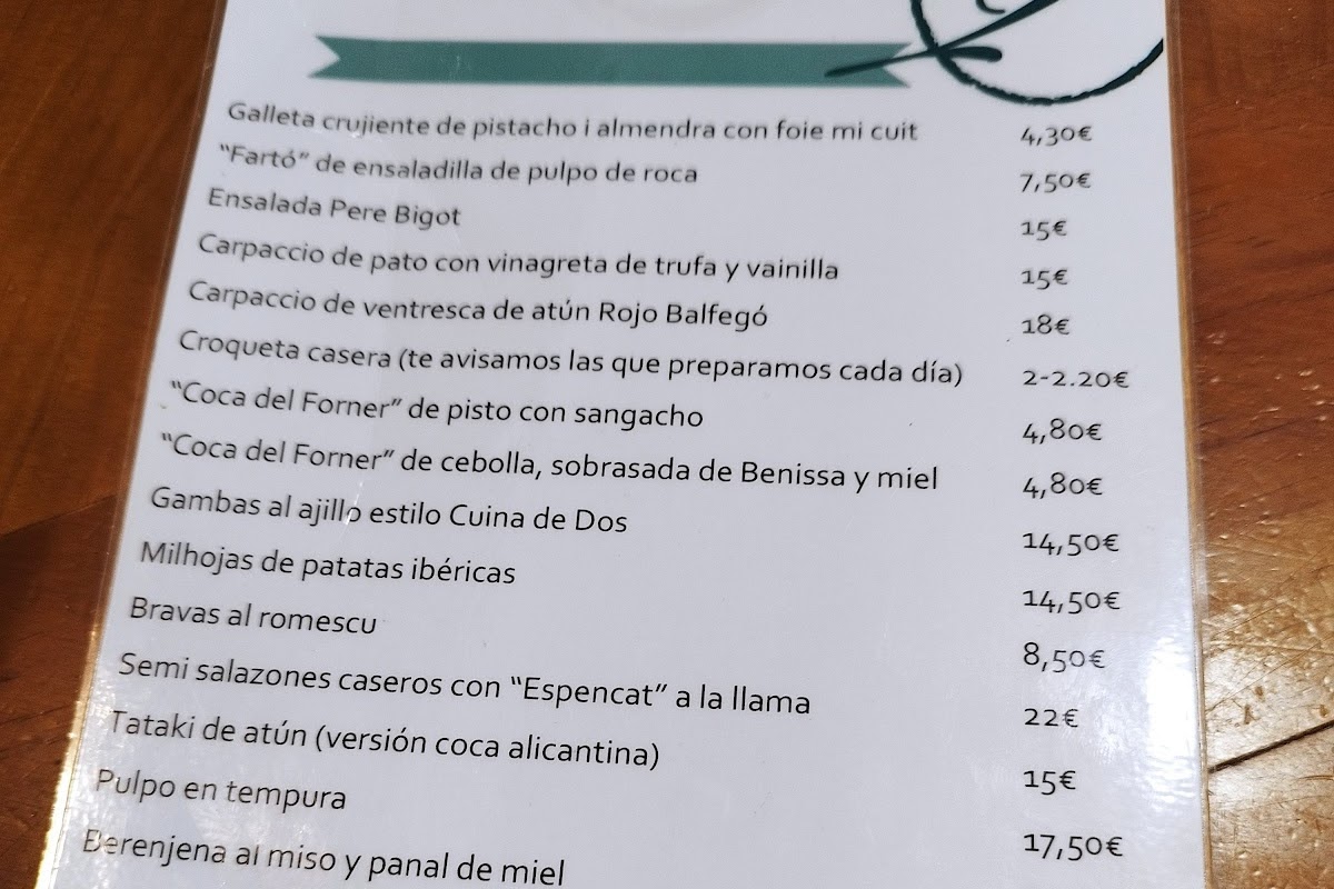 Cuina de dos