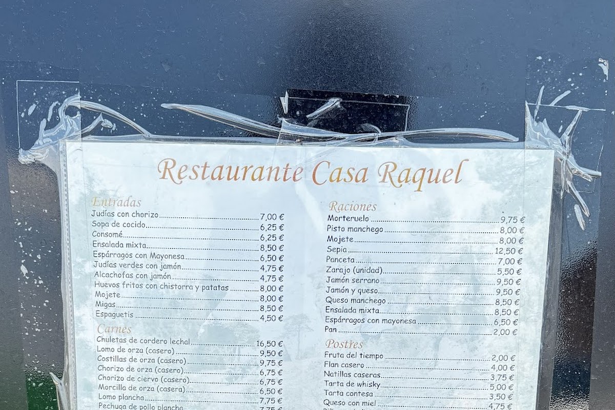 Restaurante Casa Raquel