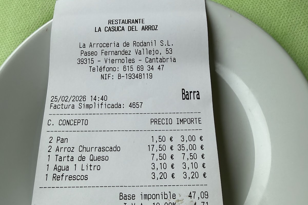 La Casuca del Arroz, Viérnoles