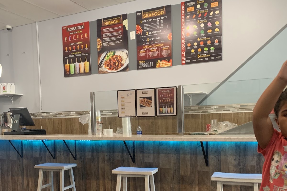 Hibachi Poke Philly Steak & Wing