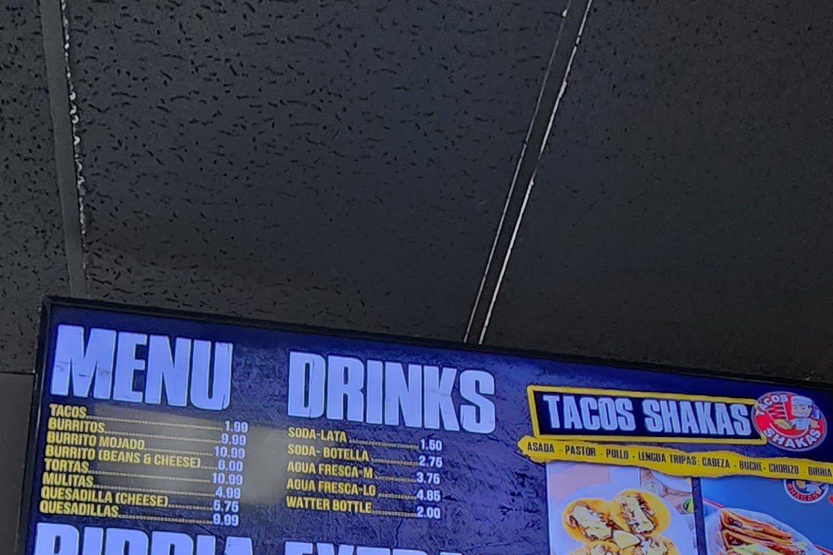 Los Shakas Tacos y Mas