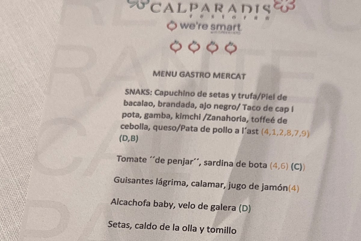 Restaurante Cal Paradís