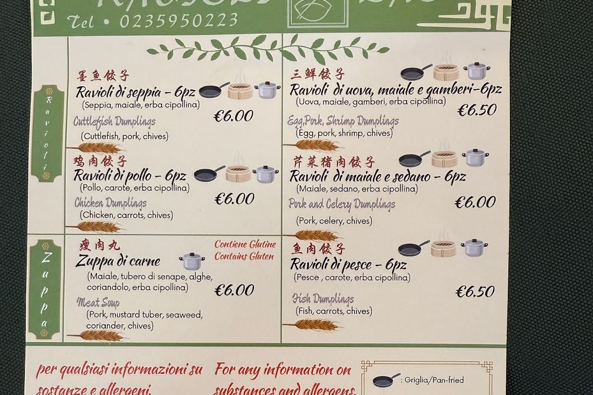 Ravioli Bao, Milan