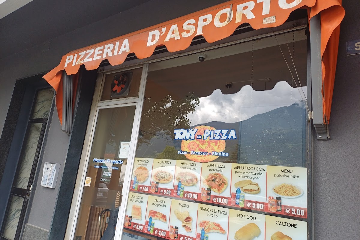 Tony er pizza