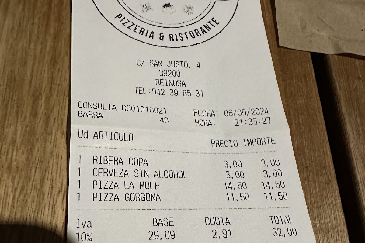 Restaurante y Pizzería La Mole