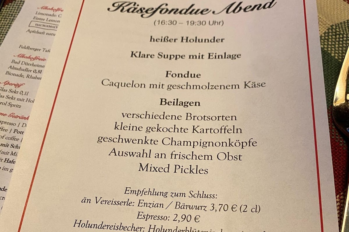 Raimartihof - Gasthaus zum Feldsee (keine Zufahrt für Tagesgäste), Feldberg