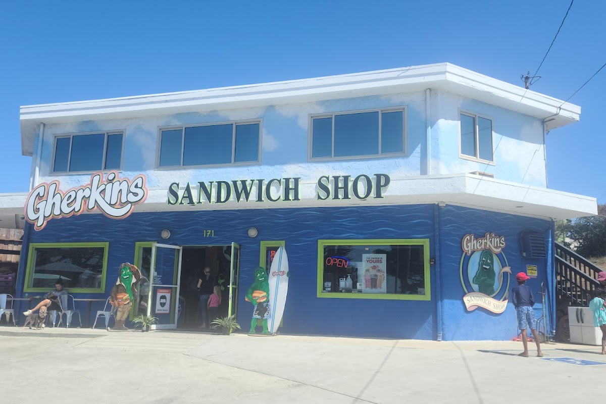 Gherkins Sandwich, Montara, CA