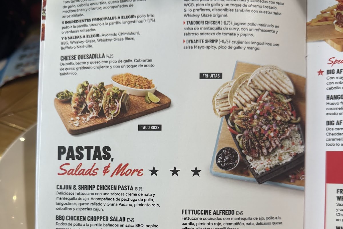 TGI Fridays Peligros
