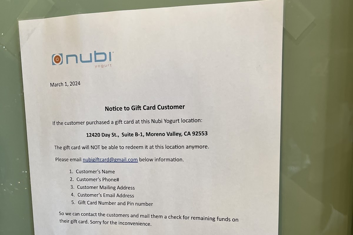 Nubi Yogurt