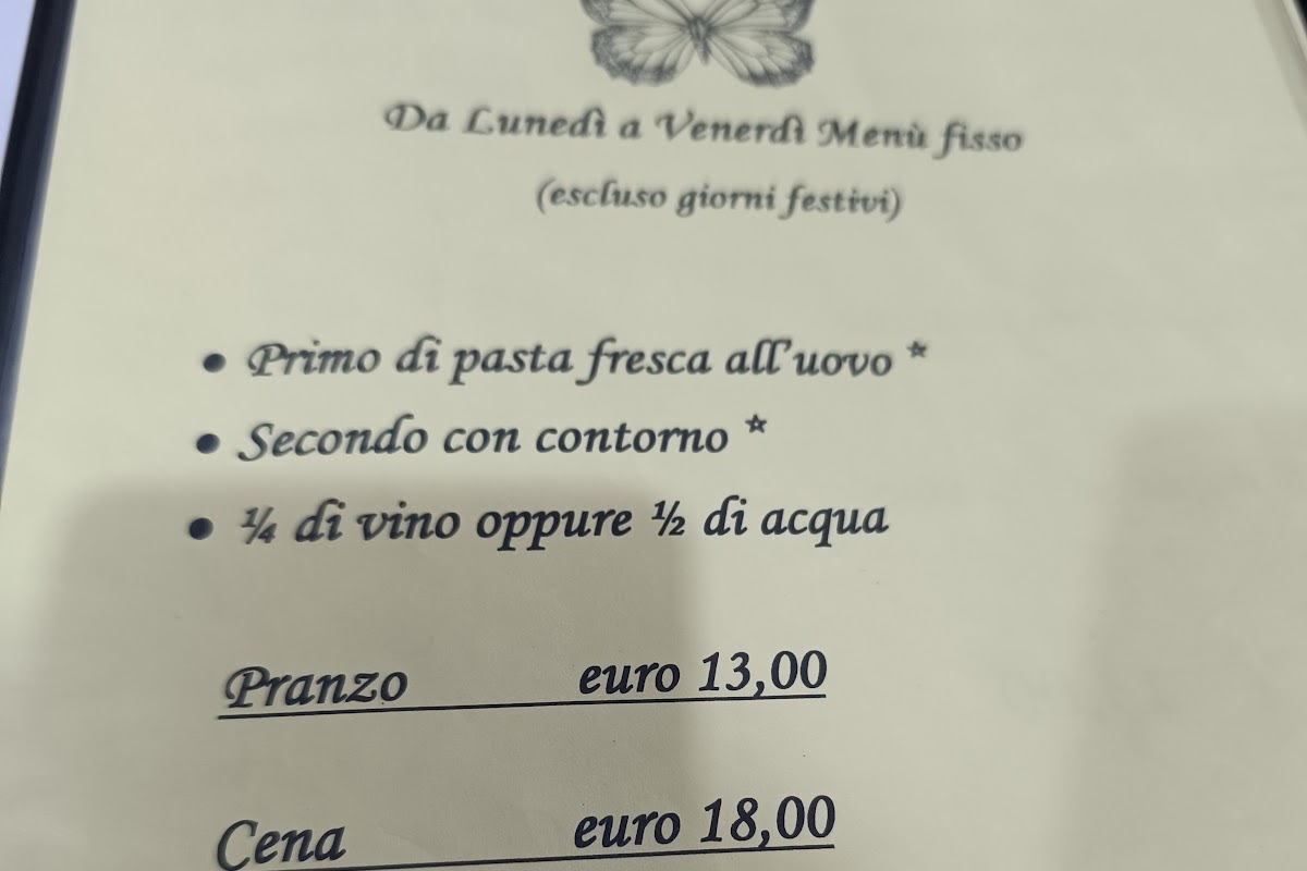 Trattoria Pizzeria Le Bistrò Papillon