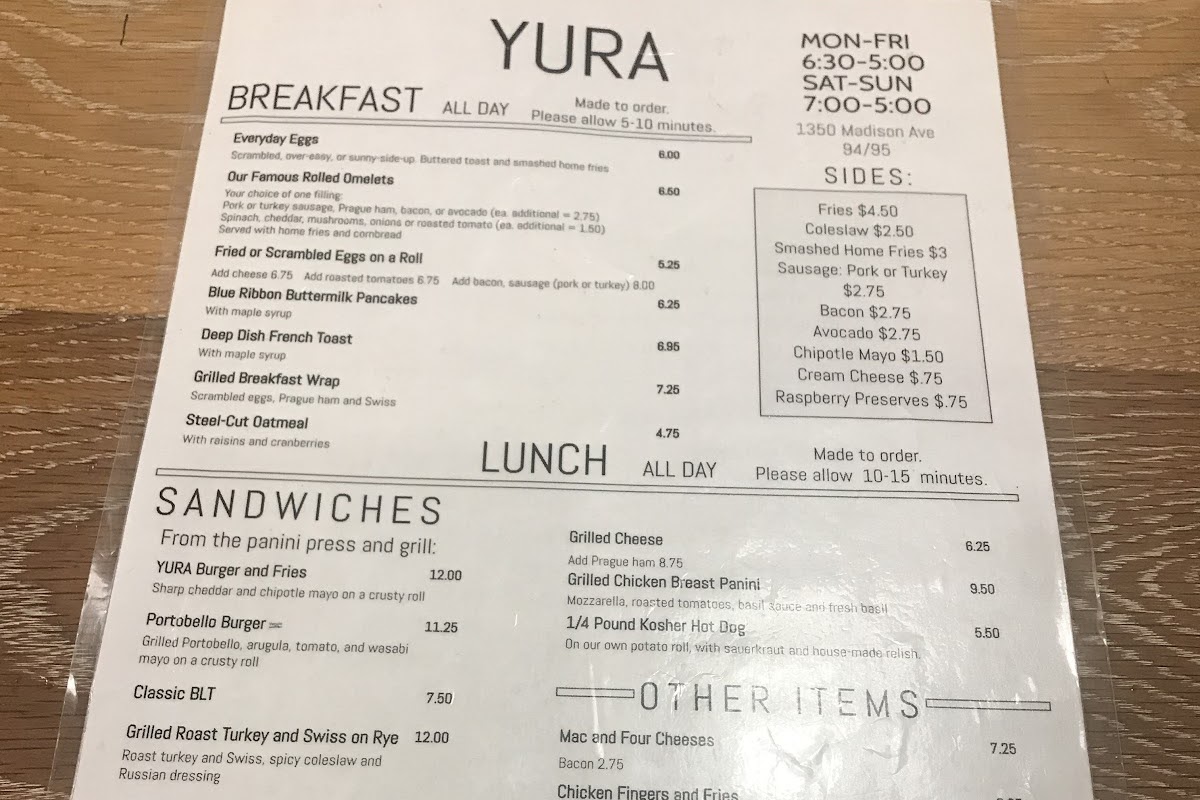 Yura's Blue Plate