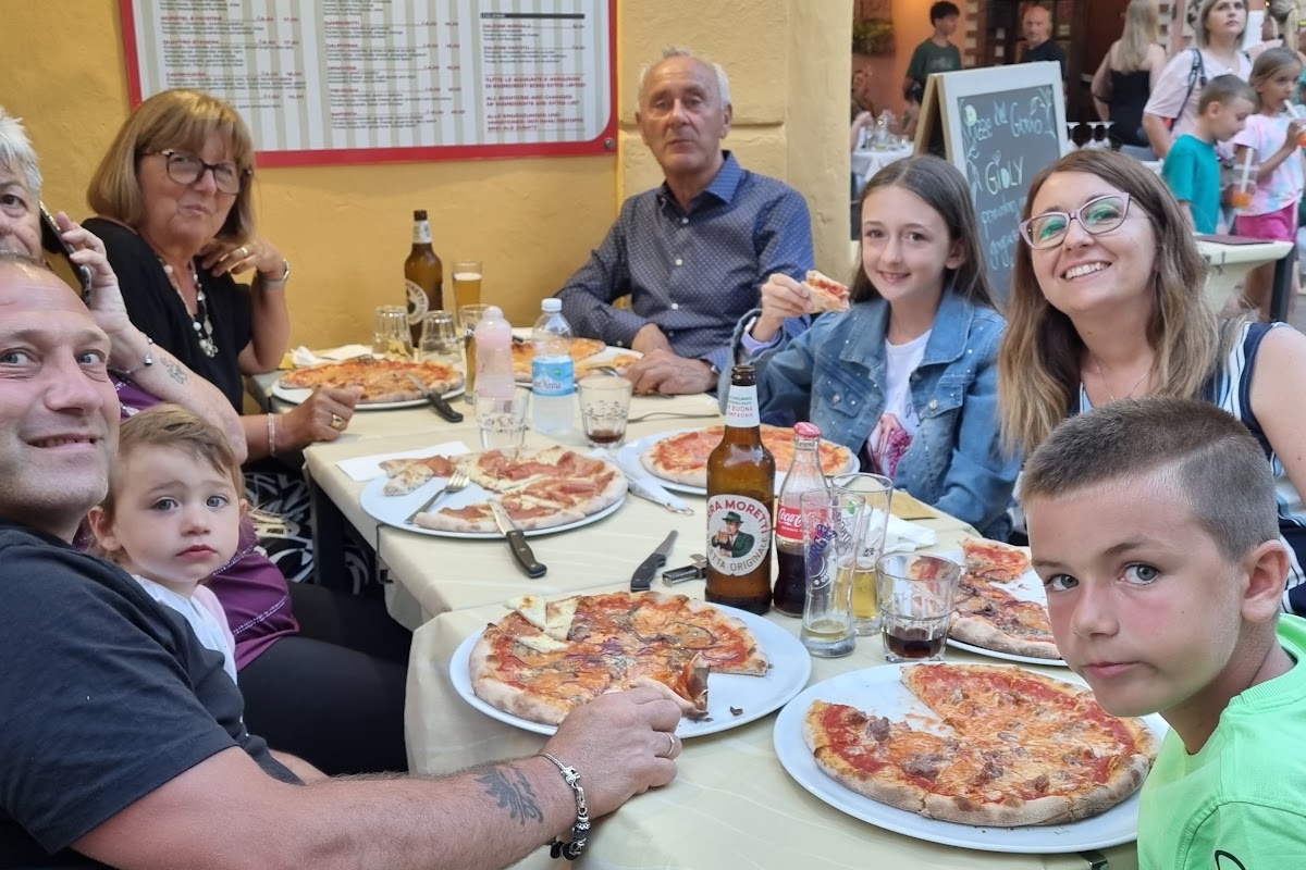 Pizza and Coffee