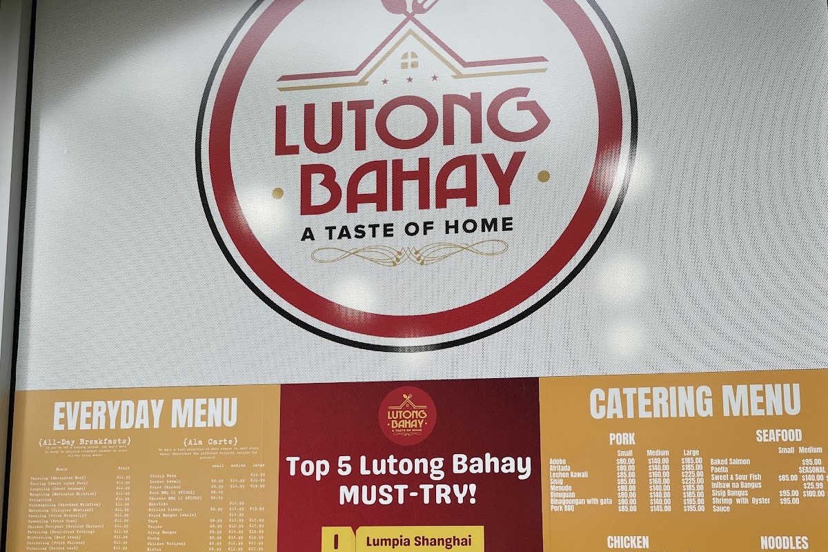 Lutong Bahay Restaurant