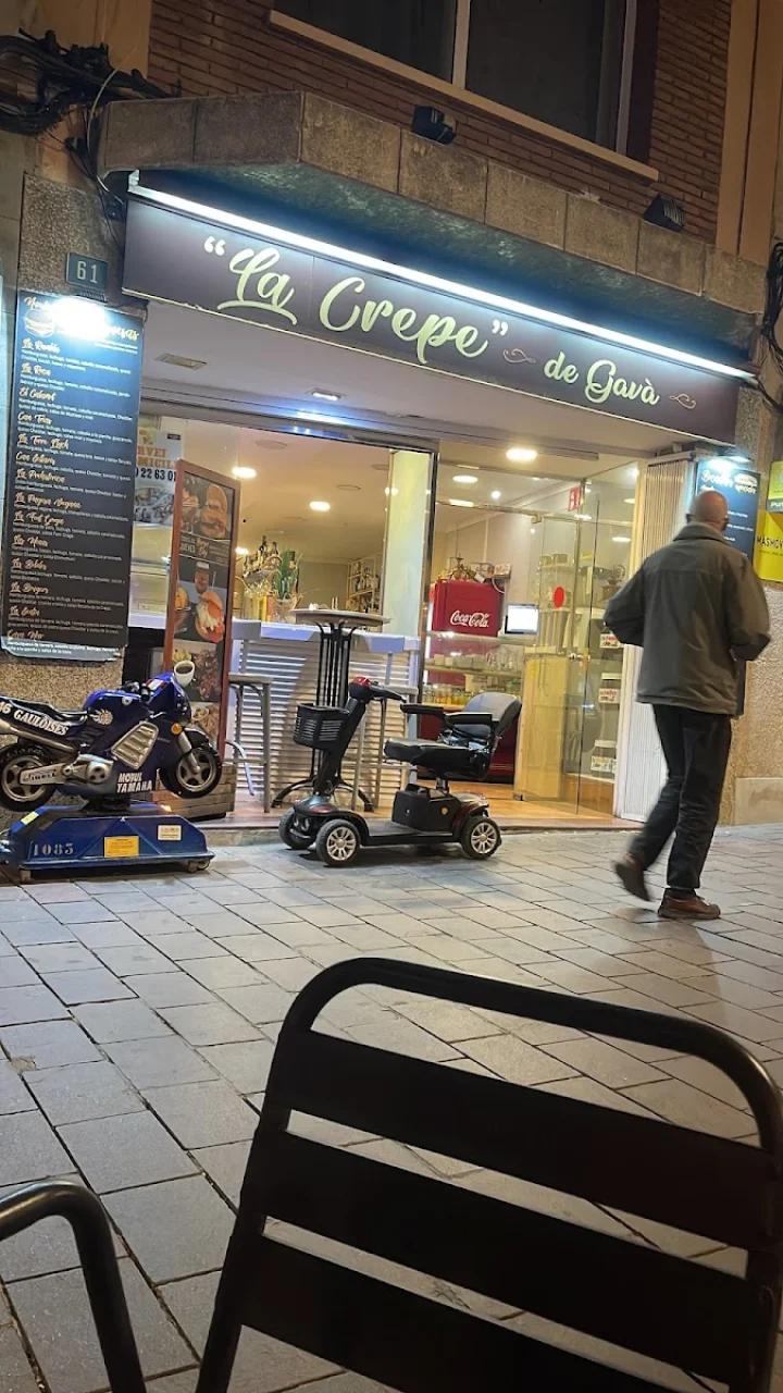 Especialidades de La Crepe de Gavà